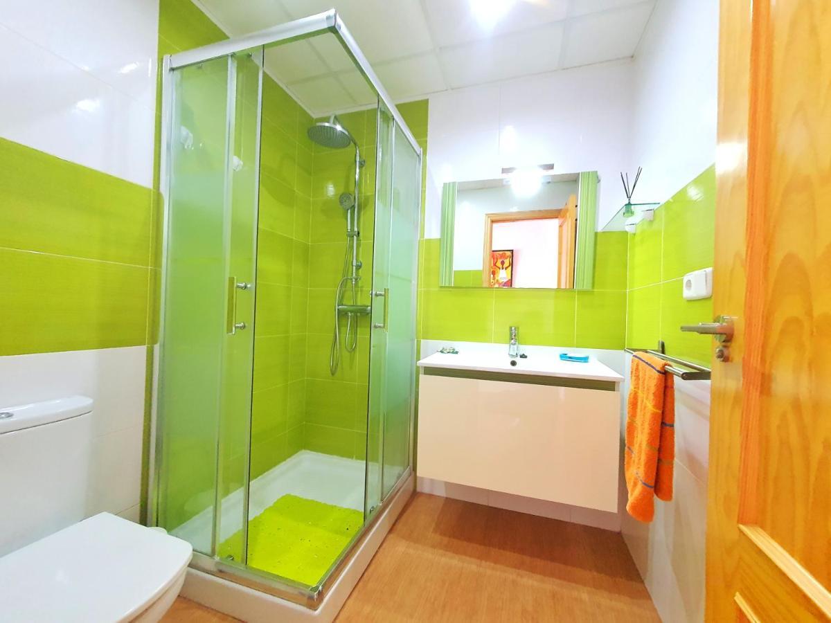 Amplia Terraza Con Piscina, Garaje Y Aire Acondicionado - By Aloha Palma Apartment อากีลัส ภายนอก รูปภาพ