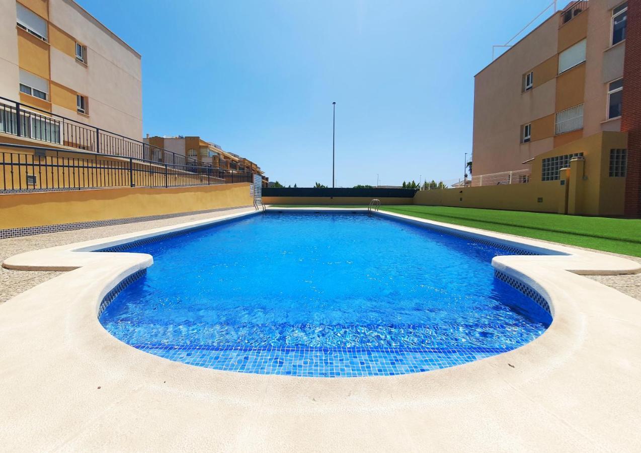 Amplia Terraza Con Piscina, Garaje Y Aire Acondicionado - By Aloha Palma Apartment อากีลัส ภายนอก รูปภาพ